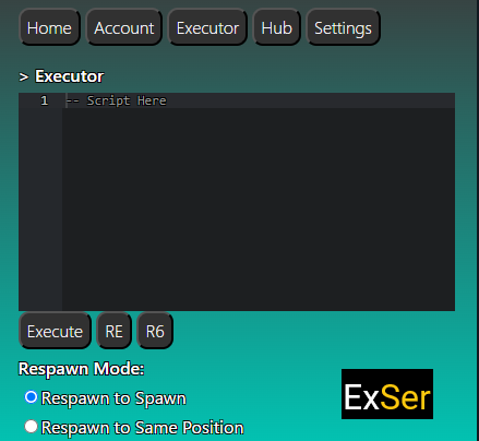 ExSer UI